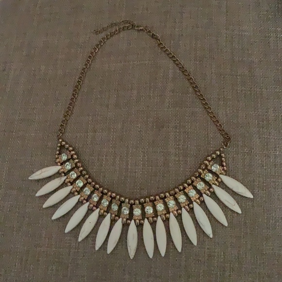 Boho chunky necklace - Picture 5 of 9